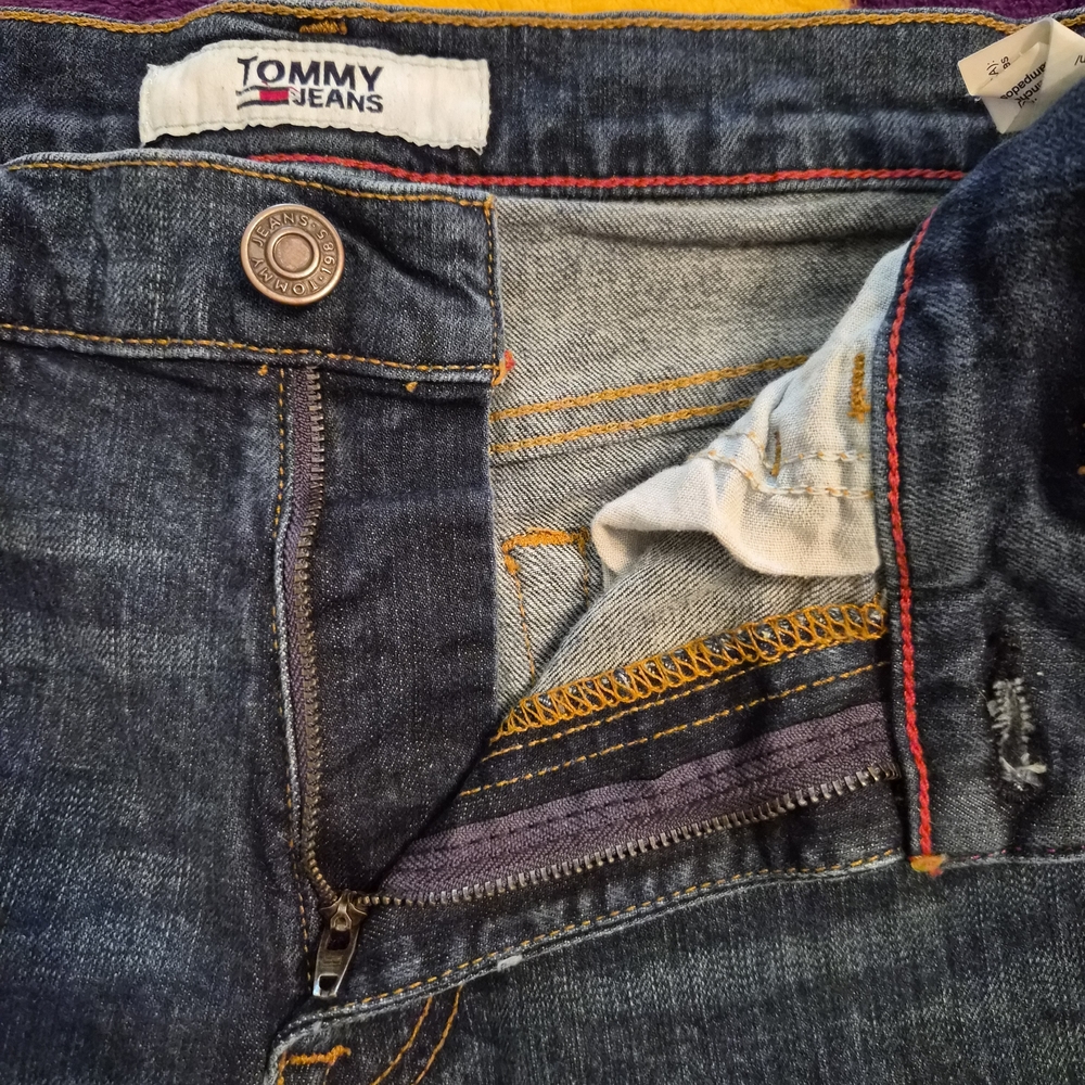 Tommy Hilfiger Men's Dark Blue Jeans